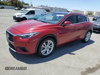2019 Infiniti QX30 Luxe z VIN SJKCH5CP1KA010266, wystawiony jako Copart lot #59623735 z przebiegiem 54 113 mil mil oraz Czysty tytuł • Clean title. Historia ofert i sprzedaży dostępna na DreamBid. Obrazek 1.