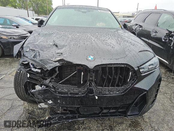 2025 BMW X6 xDrive40i with VIN 5UX33EX02S9W96445, listed as a Copart auction lot 49063285 with 0 mi miles and Clean Title. Bid and sale history available at carsss.com. Image 5.
