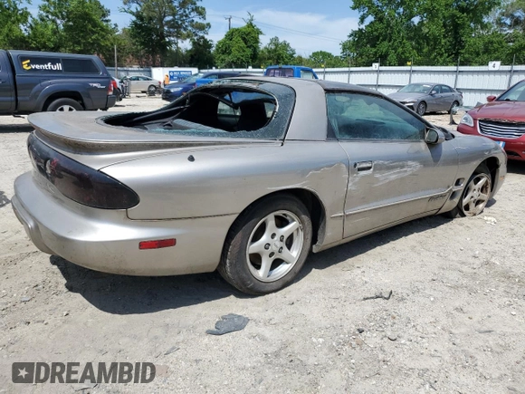 2001 Pontiac Firebird Firebird with VIN 2G2FS22KX12132170, listed as a Copart auction lot 57558535 with Not provided miles and Clean title. Bid and sale history available at DreamBid. Image 3.