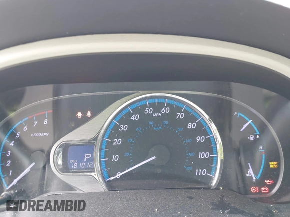 2012 Toyota Sienna XLE with VIN 5TDDK3DCXCS033249, listed as a IAAI auction lot 42324830 with 181,012 mi miles and . Bid and sale history available at DreamBid. Image 7.
