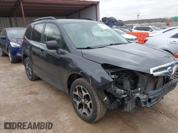 2015 Subaru Forester 2.0XT Premium with VIN JF2SJGDC1FH823888, listed as a IAAI auction lot 41829859 with 90,743 mi miles. Bid and sale history available at carsss.com. Image 1.