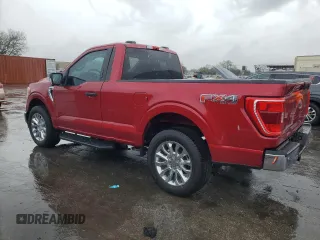 2021 Ford F-150 XL with VIN 1FTMF1E56MKE11052, listed as a Copart auction lot 46273985 with 31,100 mi miles and Salvage title. Bid and sale history available at DreamBid. Image 2.