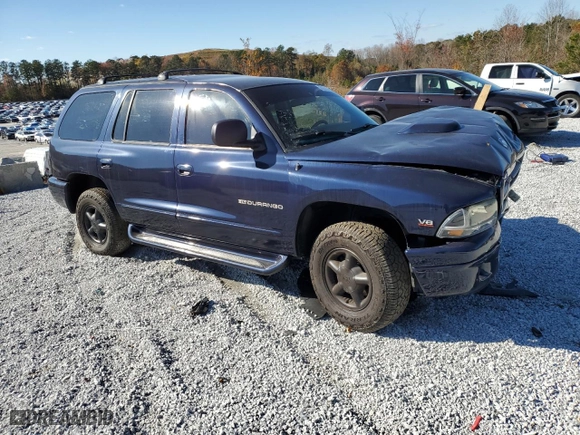 2000 Dodge Durango with VIN 1B4HS28N0YF307828, listed as a Copart auction lot 81215884 with 0 mi miles and Salvage Title. Bid and sale history available at carsss.com. Image 4.