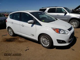 2015 Ford C-Max Energi SEL with VIN 1FADP5CU0FL102775, listed as a Copart auction lot 66202413 with 55,162 mi miles. Bid and sale history available at carsss.com. Image 4.