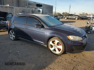 2015 Volkswagen Golf GTI Autobahn with VIN 3VW4T7AU9FM100037, listed as a Copart auction lot 37067544 with 79,783 mi miles and Salvage Title. Bid and sale history available at carsss.com. Image 4.
