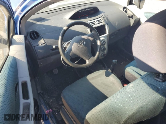 2008 Toyota Yaris with VIN JTDJT923285179759, listed as a Copart auction lot 89194665 with 258,440 mi miles and Salvage Title. Bid and sale history available at carsss.com. Image 8.