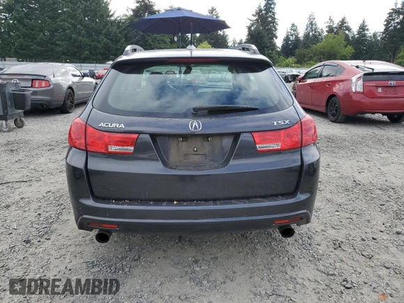 2012 Acura TSX Technology with VIN JH4CW2H60CC001280, listed as a Copart auction lot 63530445 with 134,548 mi miles and Salvage title. Bid and sale history available at DreamBid. Image 6.
