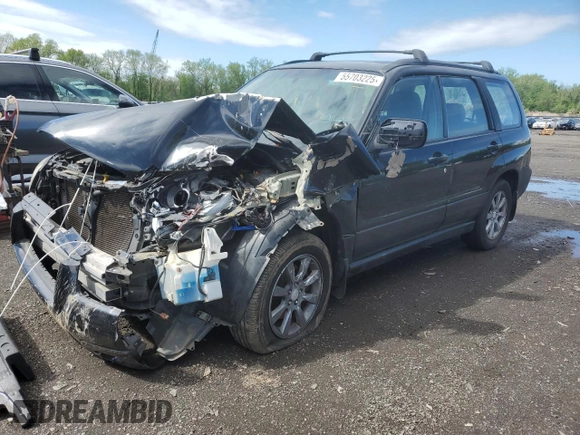 2007 Subaru Forester X with VIN JF1SG65627H725217, listed as a Copart auction lot 55703225 with Not provided miles and Salvage title. Bid and sale history available at DreamBid. Image 1.