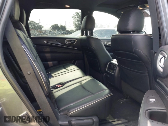 2020 Infiniti QX60 Luxe with VIN 5N1DL0MN2LC527549, listed as a IAAI auction lot 42408763 with 56,371 mi miles and . Bid and sale history available at DreamBid. Image 8.