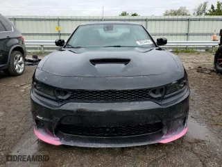 2022 Dodge Charger Scat Pack with VIN 2C3CDXGJ3NH251773, listed as a Copart auction lot 56258464 with 1,364 mi miles and Salvage Title. Bid and sale history available at carsss.com. Image 5.