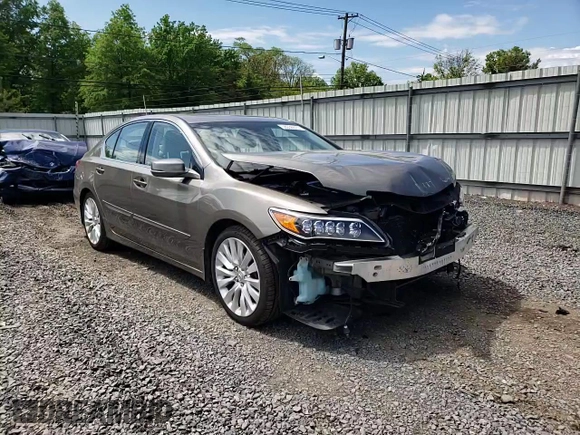 2014 Acura RLX Advance with VIN JH4KC1F98EC005737, listed as a Copart auction lot 56036515 with 52,839 mi miles and Salvage title. Bid and sale history available at DreamBid. Image 14.