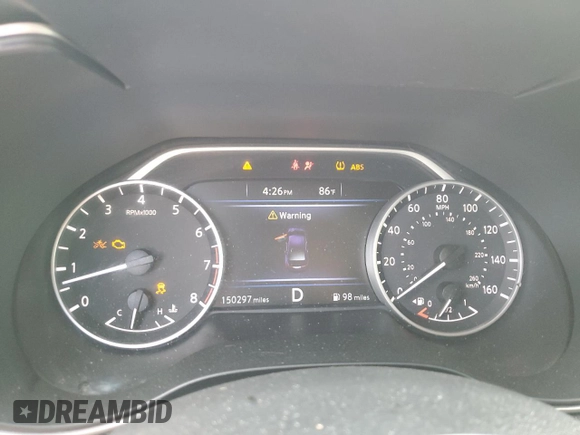 2018 Nissan Maxima SV with VIN 1N4AA6AP4JC368431, listed as a Copart auction lot 62322155 with 150,297 mi miles and Salvage title. Bid and sale history available at DreamBid. Image 9.