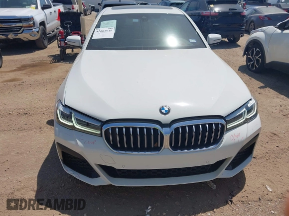 2023 BMW 5 Series 530i with VIN WBA53BH02PWY19741, listed as a IAAI auction lot 42003919 with 15,947 mi miles and . Bid and sale history available at DreamBid. Image 13.