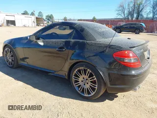 2006 Mercedes-Benz SLK 55 AMG with VIN WDBWK73F06F089585, listed as a IAAI auction lot 41858970 with 160,583 mi miles and . Bid and sale history available at DreamBid. Image 3.