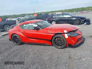 2024 Toyota Supra 3.0 with VIN WZ1DB0G09RW063546, listed as a IAAI auction lot 42102760 with 4,854 mi miles and . Bid and sale history available at DreamBid. Image 13.
