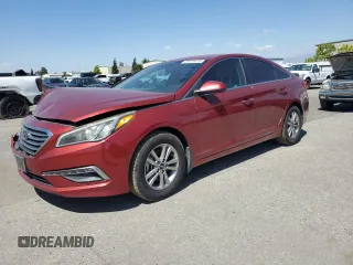 2015 Hyundai Sonata SE z VIN 5NPE24AF5FH256687, wystawiony jako Copart lot #55470415 z przebiegiem 96 988 mil mil oraz Szkoda całkowita • Salvage title. Historia ofert i sprzedaży dostępna na DreamBid. Obrazek 1.