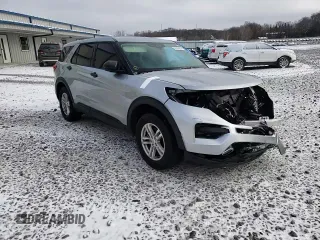 2023 Ford Explorer with VIN 1FMSK8BH3PGA18056, listed as a Copart auction lot 82398254 with 35,237 mi miles and Salvage title. Bid and sale history available at DreamBid. Image 12.
