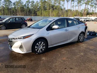 2020 Toyota Prius LE with VIN JTDKARFPXL3122480, listed as a Copart auction lot 46857165 with 55,955 mi miles and Salvage Title. Bid and sale history available at DreamBid. Image 1.