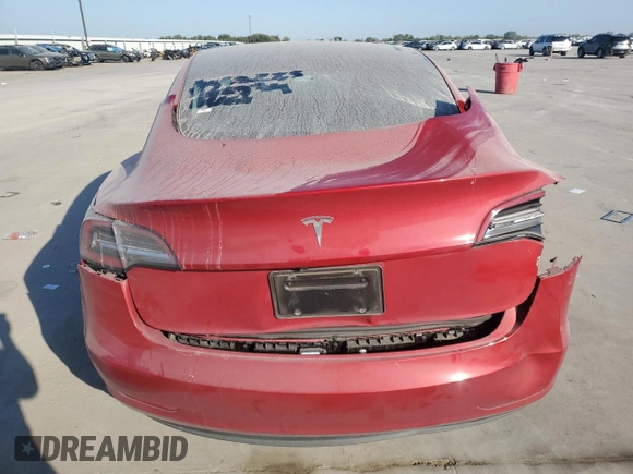 2023 Tesla Model 3 with VIN 5YJ3E1EA1PF468434, listed as a Copart auction lot 74127924 with Not provided miles and Salvage title. Bid and sale history available at DreamBid. Image 6.