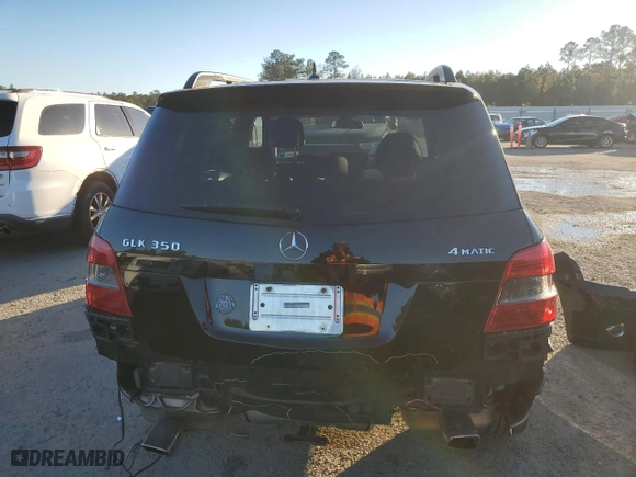 2012 Mercedes-Benz GLK-Class GLK 350 with VIN WDCGG8HB3CF837108, listed as a Copart auction lot 83573764 with 133,079 mi miles and Salvage Title. Bid and sale history available at carsss.com. Image 6.