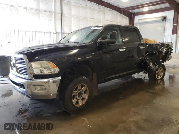 2010 Dodge Ram 2500 SLT with VIN 3D7UT2CL0AG123925, listed as a Copart auction lot 77644964 with 167,222 mi miles and Salvage Title. Bid and sale history available at carsss.com. Image 1.