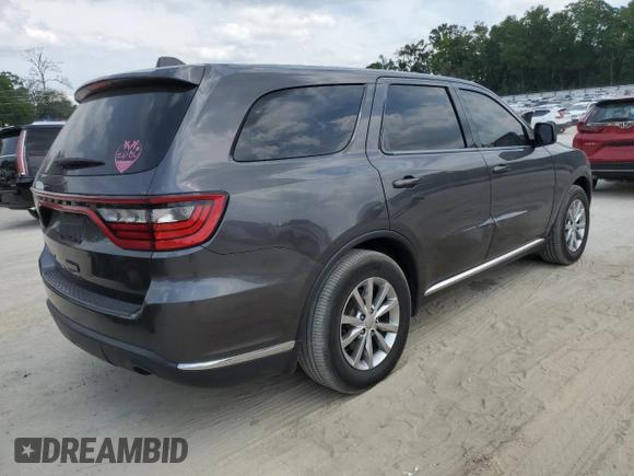 2018 Dodge Durango SXT z VIN 1C4RDHAG4JC100656, wystawiony jako Copart lot #54264105 z przebiegiem 91 256 mil mil oraz Czysty tytuł • Clean title. Historia ofert i sprzedaży dostępna na DreamBid. Obrazek 3.