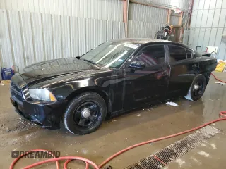 2014 Dodge Charger Police z VIN 2C3CDXAT6EH172222, wystawiony jako Copart lot #59020025 z przebiegiem 155 824 mil mil oraz Szkoda całkowita • Salvage title. Historia ofert i sprzedaży dostępna na DreamBid. Obrazek 1.