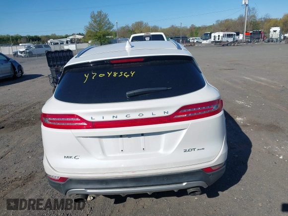 2018 Lincoln MKC Premiere with VIN 5LMCJ1D97JUL07161, listed as a IAAI auction lot 42048564 with 169,177 mi miles and . Bid and sale history available at DreamBid. Image 17.