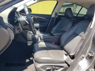 2016 Infiniti Q50 Premium with VIN JN1EV7AP5GM301199, listed as a Copart auction lot 62756045 with 52,580 mi miles and Salvage title. Bid and sale history available at DreamBid. Image 7.