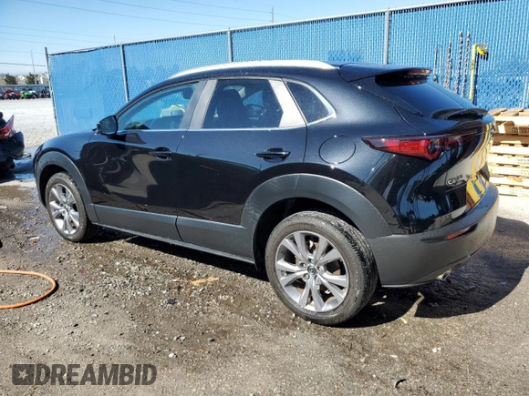 2023 Mazda CX-30 S Carbon Edition with VIN 3MVDMBCM8PM517987, listed as a Copart auction lot 43248925 with 10,009 mi miles and Non Repairable. Bid and sale history available at carsss.com. Image 2.