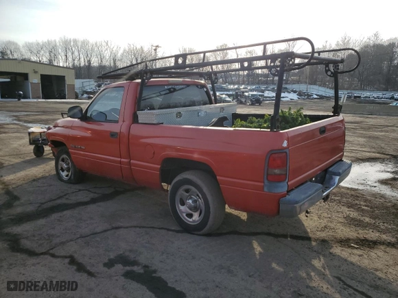 1999 Dodge Ram 1500 with VIN 1B7HC16X5XS190087, listed as a Copart auction lot 46393795 with 174,178 mi miles and Salvage Title. Bid and sale history available at carsss.com. Image 2.