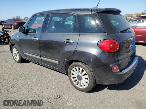 2015 FIAT 500L Lounge with VIN ZFBCFACH1FZ034734, listed as a Copart auction lot 76789884 with 43,415 mi miles and Salvage Title. Bid and sale history available at carsss.com. Image 2.