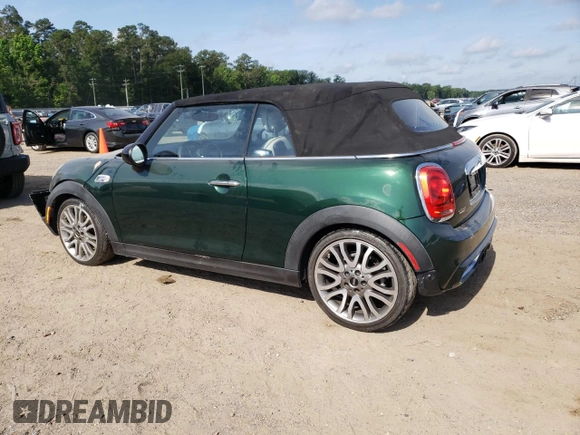 2017 MINI Convertible Cooper S with VIN WMWWG9C35H3C81271, listed as a Copart auction lot 59088335 with 101,181 mi miles and Salvage title. Bid and sale history available at DreamBid. Image 2.