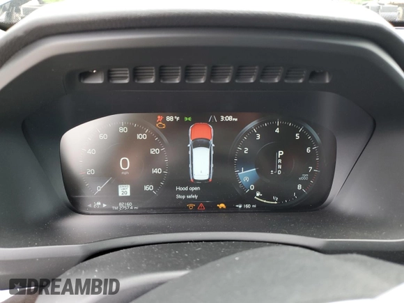 2018 Volvo XC90 Momentum with VIN YV4A22PK7J1321625, listed as a Copart auction lot 59296315 with 82,160 mi miles and Salvage title. Bid and sale history available at DreamBid. Image 9.