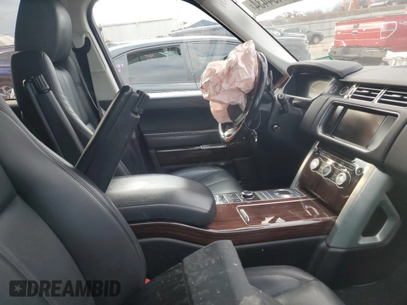 2014 Land Rover Range Rover with VIN SALGR2WF4EA137822, listed as a Copart auction lot 82494434 with Not Provided miles and Salvage Title. Bid and sale history available at DreamBid. Image 8.