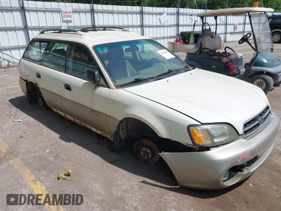 2002 Subaru Legacy Outback with VIN 4S3BH665627666720, listed as a IAAI auction lot 42466008 with Not provided miles and . Bid and sale history available at DreamBid. Image 1.