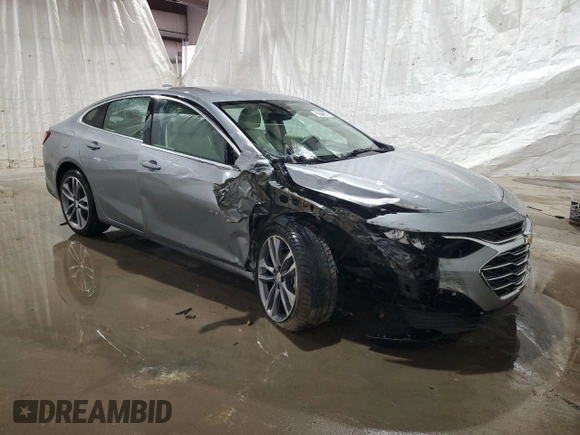 2024 Chevrolet Malibu LT with VIN 1G1ZE5ST7RF187737, listed as a Copart auction lot 53721345 with 32,565 mi miles and Non Repairable. Bid and sale history available at DreamBid. Image 4.