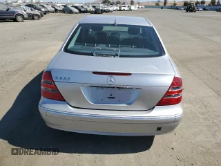 2003 Mercedes-Benz E-Class 3.2L with VIN WDBUF65JX3A096821, listed as a Copart auction lot 74378684 with 157,088 mi miles and Clean Title. Bid and sale history available at carsss.com. Image 6.