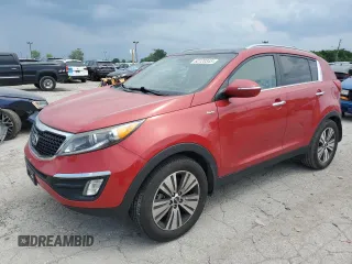 2015 Kia Sportage EX with VIN KNDPCCAC9F7692520, listed as a Copart auction lot 62120345 with 137,454 mi miles and Clean title. Bid and sale history available at DreamBid. Image 1.