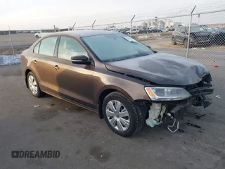 2011 Volkswagen Jetta SE with VIN 3VWDX7AJ7BM385096, listed as a IAAI auction lot 41298332 with 153,953 mi miles and . Bid and sale history available at DreamBid. Image 1.