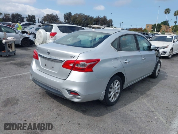 2019 Nissan Sentra S with VIN 3N1AB7APXKY288818, listed as a IAAI auction lot 42137996 with 90,739 mi miles and . Bid and sale history available at DreamBid. Image 4.