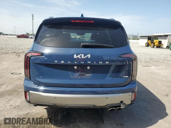 2023 Kia Telluride EX X-Line with VIN 5XYP3DGC7PG367267, listed as a Copart auction lot 59660465 with 33,747 mi miles and Salvage title. Bid and sale history available at DreamBid. Image 6.