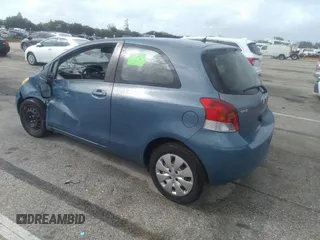 2010 Toyota Yaris with VIN JTDJT4K39A5295243, listed as a IAAI auction lot 41784428 with 92,354 mi miles. Bid and sale history available at carsss.com. Image 3.