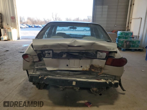 1998 Nissan Sentra XE with VIN 1N4AB41D8WC756485, listed as a Copart auction lot 41413285 with 206,967 mi miles and Salvage title. Bid and sale history available at DreamBid. Image 6.