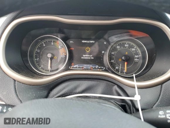 2016 Jeep Cherokee Limited z VIN 1C4PJMDB9GW221327, wystawiony jako Copart lot #64453335 z przebiegiem 139 143 mil mil oraz Szkoda całkowita • Salvage title. Historia ofert i sprzedaży dostępna na DreamBid. Obrazek 9.