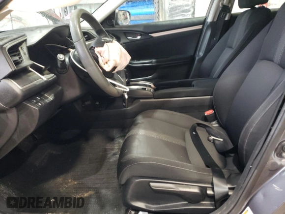 2016 Honda Civic Sedan EX with VIN 2HGFC2F81GH501304, listed as a Copart auction lot 44158875 with 0 mi miles and Salvage Title. Bid and sale history available at carsss.com. Image 7.