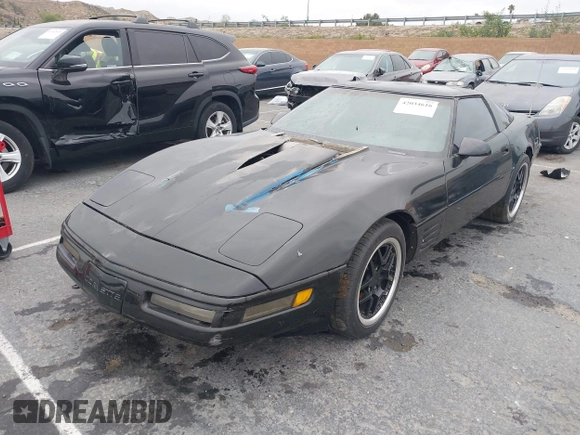 1992 Chevrolet Corvette z VIN 1G1YY23P8N5110765, wystawiony jako IAAI lot #42034616 z przebiegiem Nie podano mil oraz . Historia ofert i sprzedaży dostępna na DreamBid. Obrazek 2.