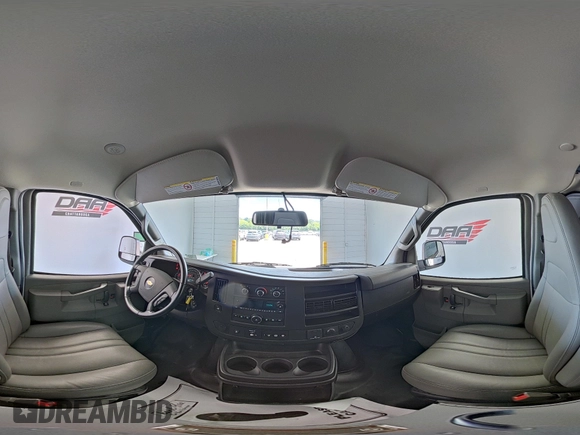 2020 Chevrolet Express Cargo z VIN 1GCWGAFG9L1253235, wystawiony jako IAAI lot #42580142 z przebiegiem 77 857 mil mil oraz . Historia ofert i sprzedaży dostępna na DreamBid. Obrazek 9.