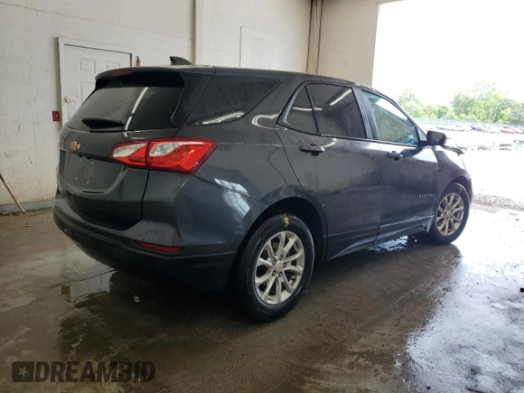 2020 Chevrolet Equinox LS z VIN 2GNAXHEV8L6259843, wystawiony jako Copart lot #57400365 z przebiegiem 35 371 mil mil oraz Czysty tytuł • Clean title. Historia ofert i sprzedaży dostępna na DreamBid. Obrazek 3.