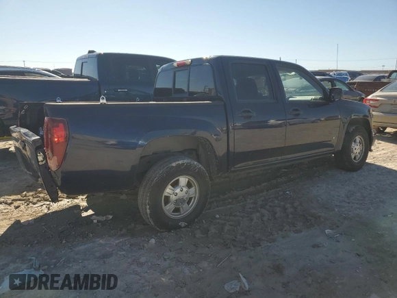 2008 GMC Canyon SLE1 with VIN 1GTCS13E388166904, listed as a Copart auction lot 87927505 with 127,218 mi miles and Salvage Title. Bid and sale history available at carsss.com. Image 3.